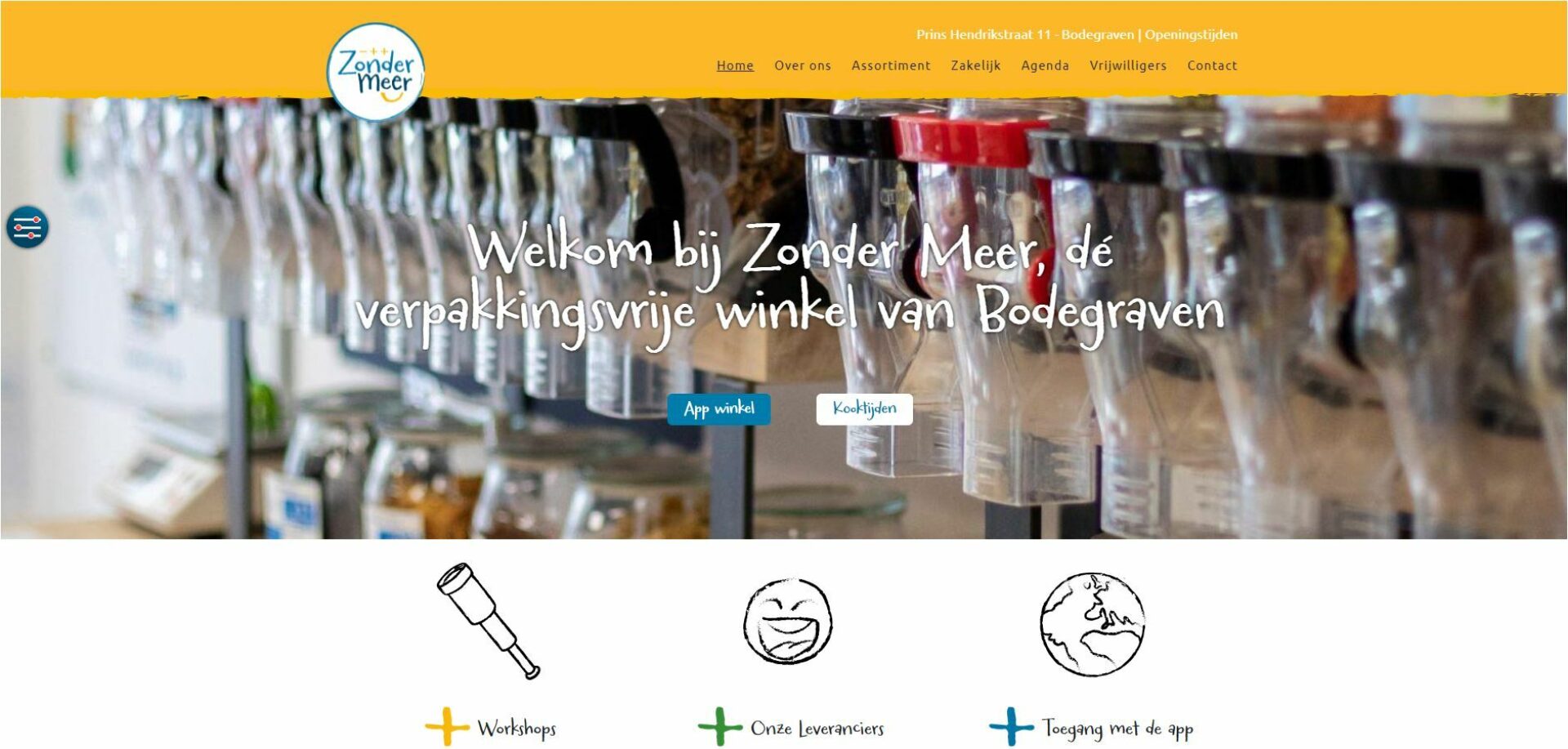 Een winkel zonder verpakkingen