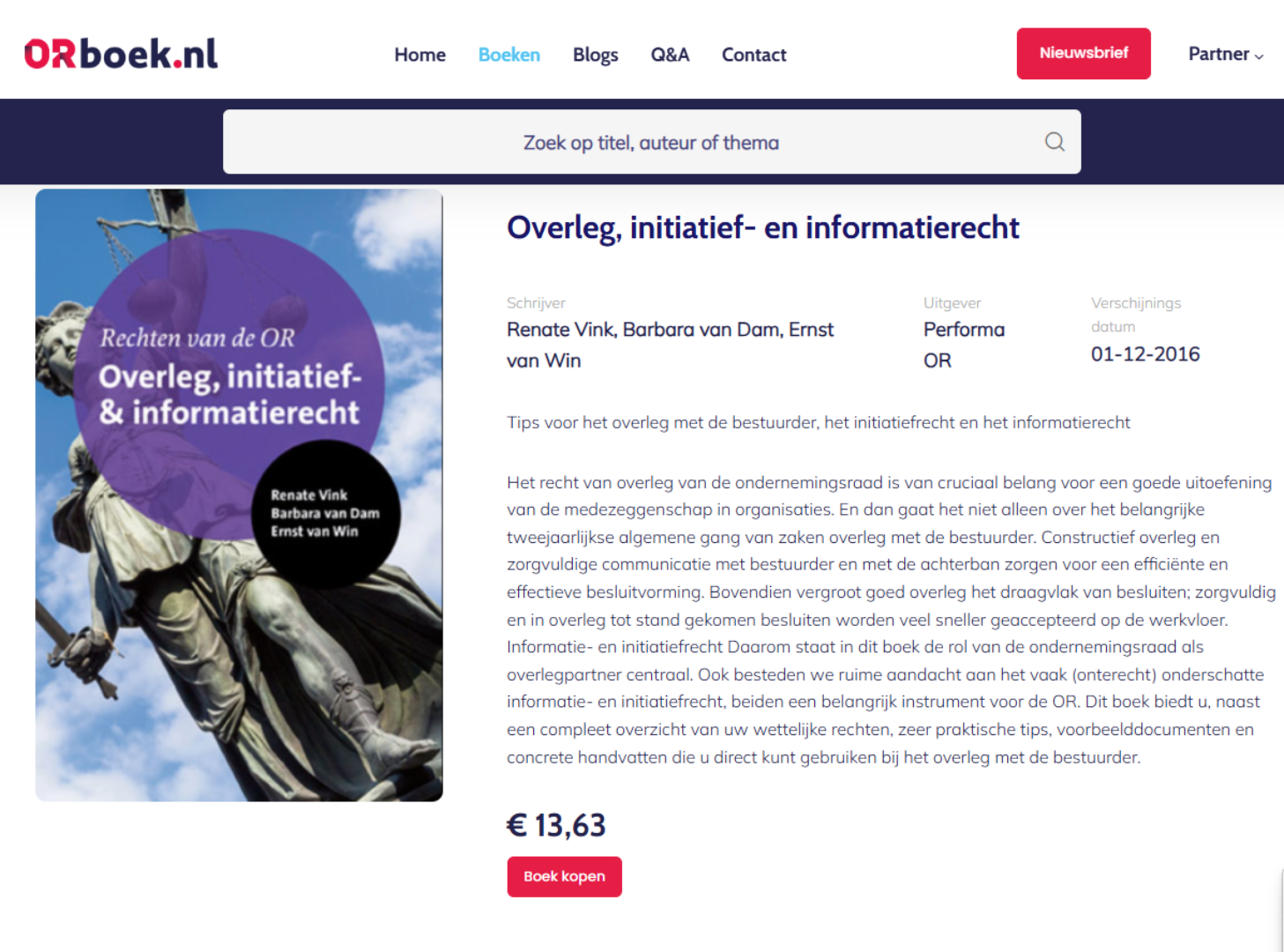 Platform voor ORboek.nl