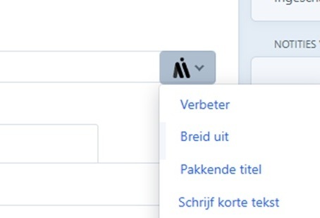 Spring AI - plugin voor teksten schrijven in je website