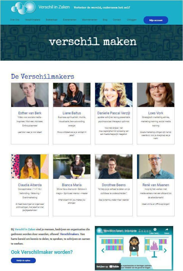 Online vindbaar platform