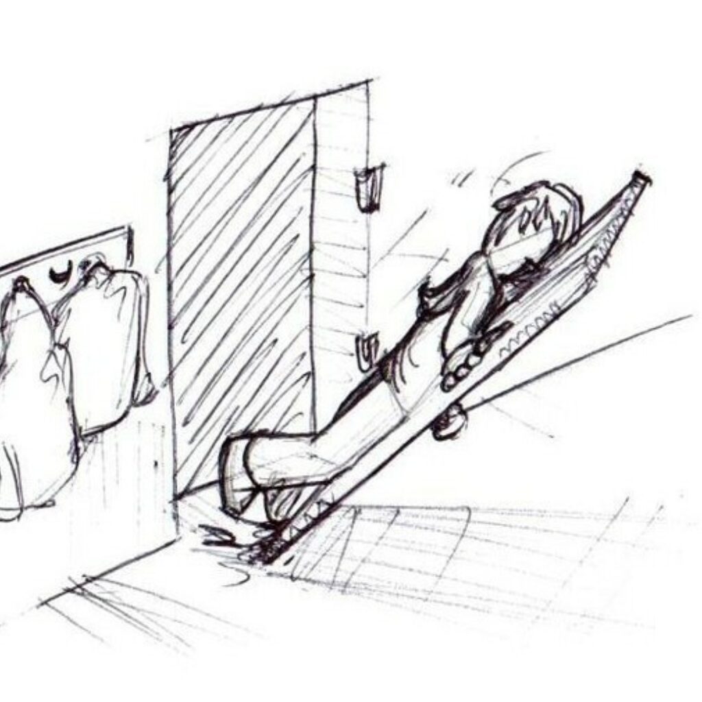 Foto voor Val met de deur in huis